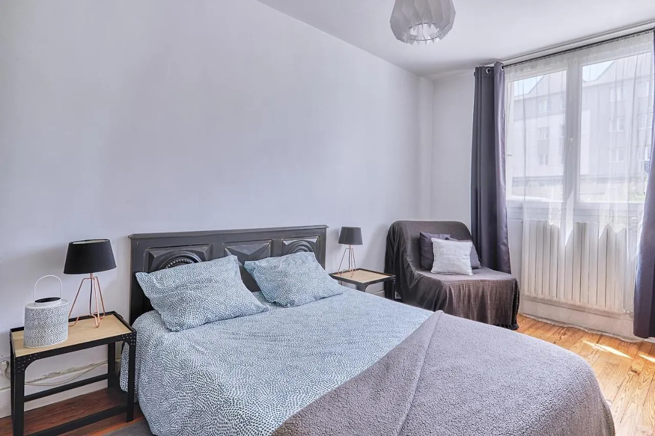 Appartement CENTRE Appt 2 Chambres, Linge, Parking, Wifi Vannes